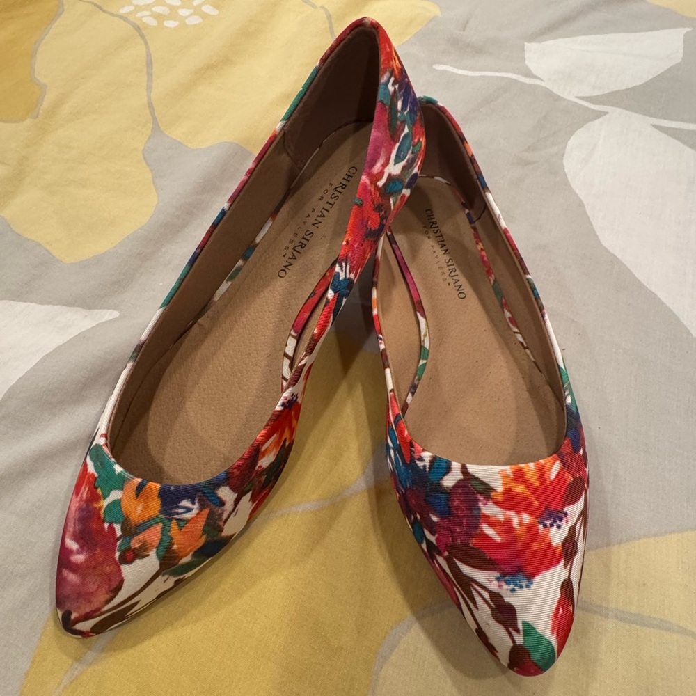 Red and Orange Flats 🌺🌸